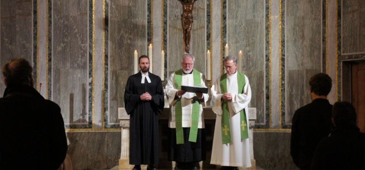 Ökumenische Vesper im Rahmen der Gebetswoche für die Einheit der Christen am 19.01.20 Ökumenische Vesper im Rahmen der Gebetswoche für die Einheit der Christen am 19.01.20
